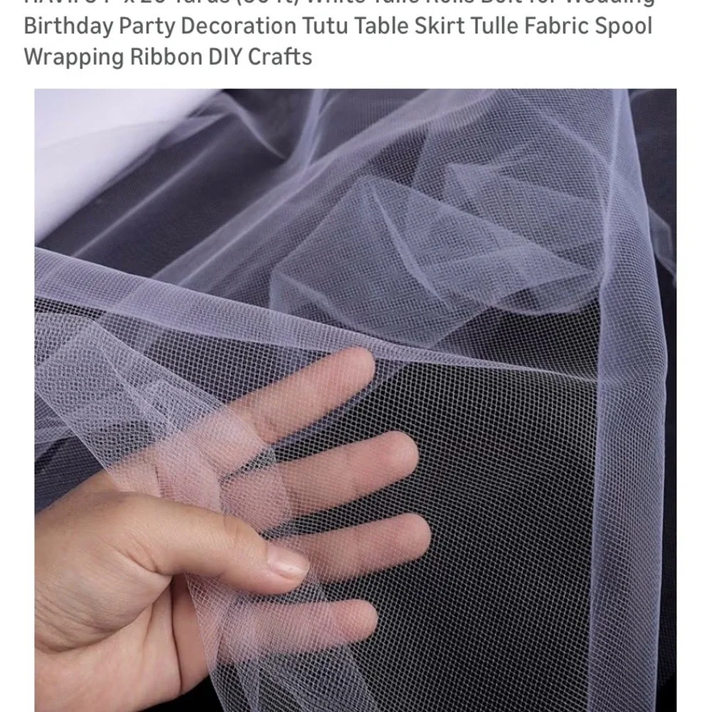 HAVII brand tulle - new